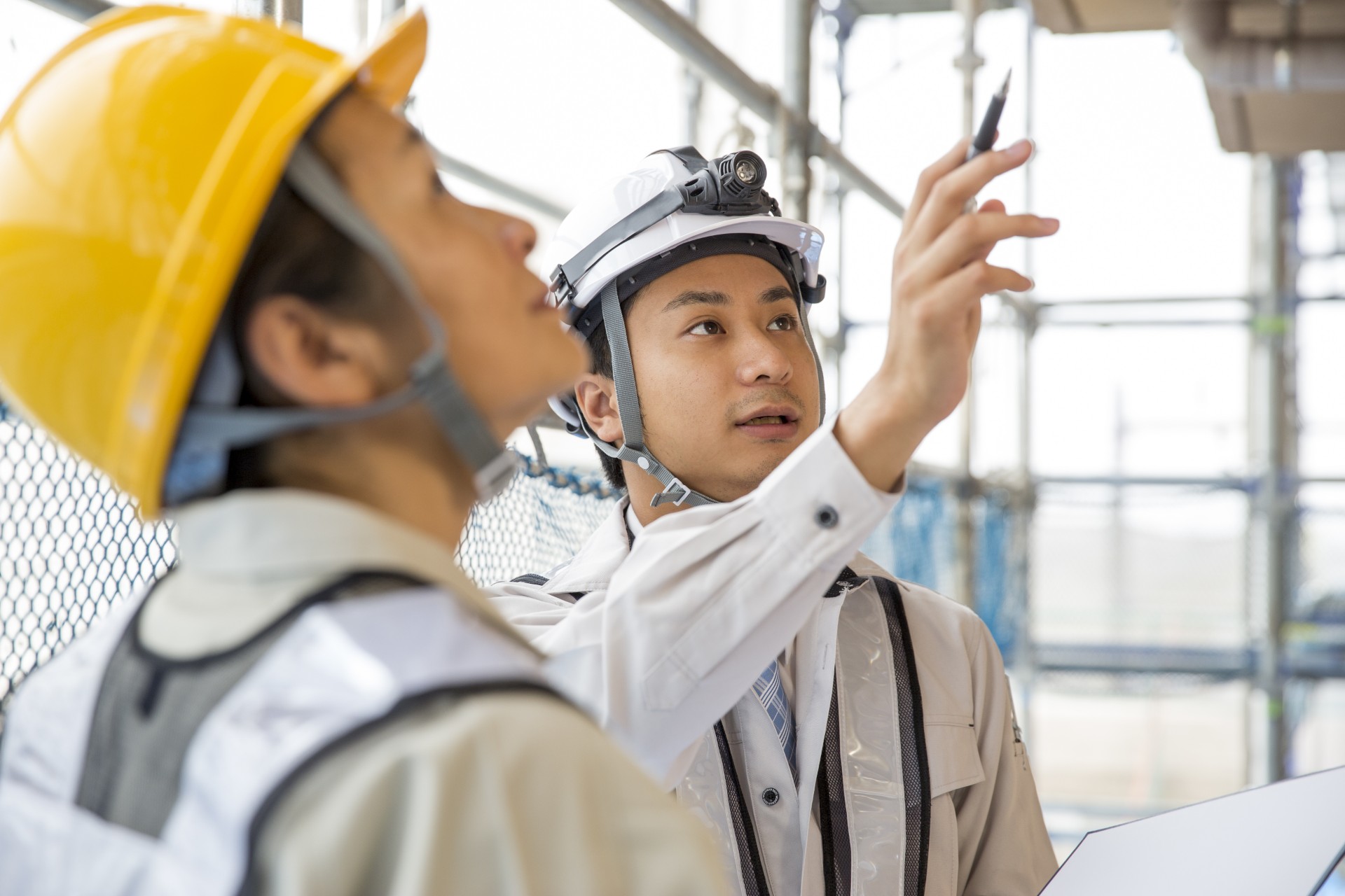 確かな足場で職人の技を